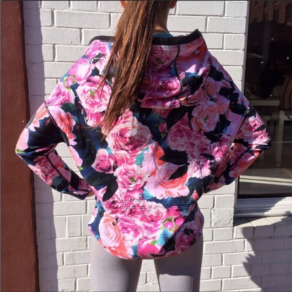 RARE  Lululemon Hold Your Om Hoodie Secret Garden